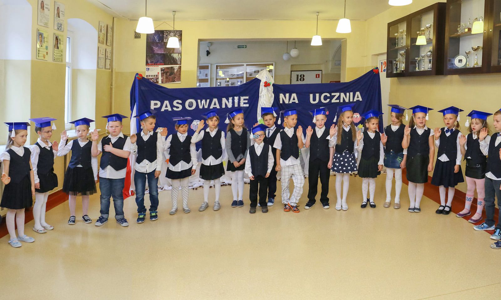 Uroczystość pasowania na ucznia