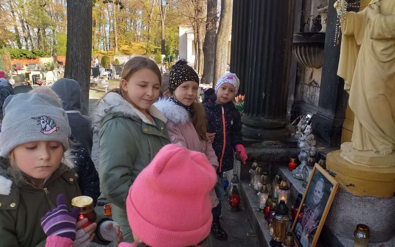 1 listopada w naszej szkole