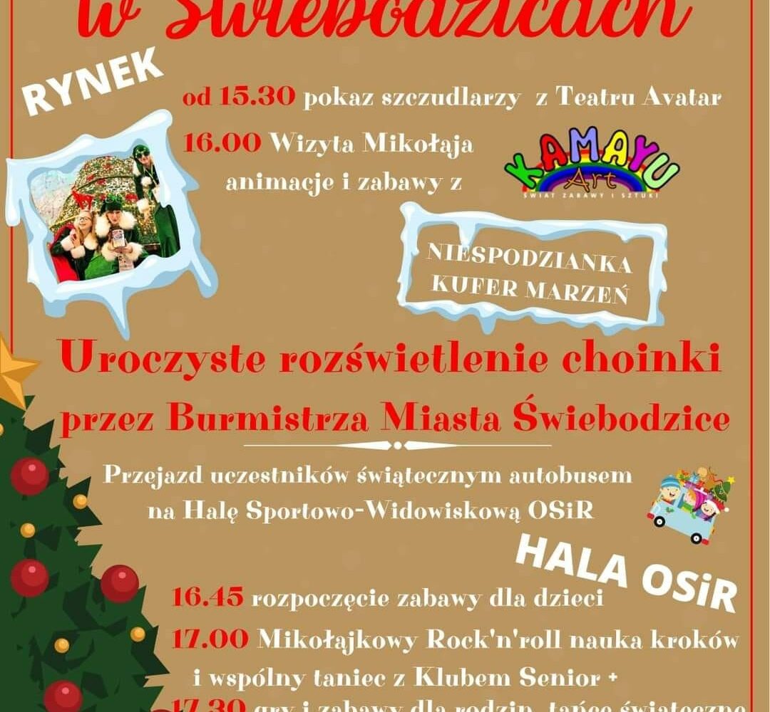 Mikołajki w Świebodzicach
